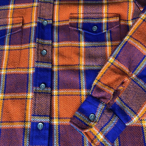 Vintage Supre Macy Flannel Plaid Lumberjack Shirt - Picture 8 of 10